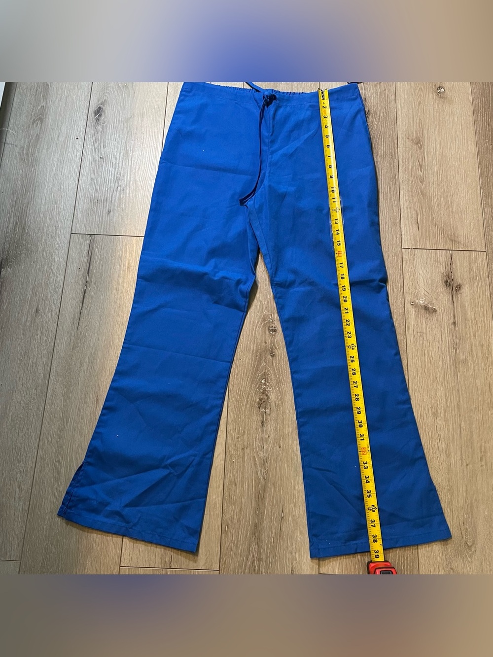 Cherokee Workwear Royal Blue‎ Scrub Pants Small Petite - Picture 5 of 5